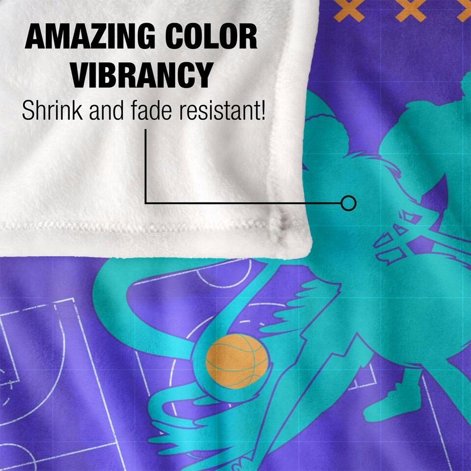 image 1 of Space Jam: A New Legacy Goon Squad Outline Blanket - Multicoloured - One Size