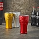 image 1 of Set of 6 350ml Hi Ball Drinking Mirror Coca Cola Coke Metallic Coloured Glasses