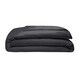 image 1 of Belledorm 200 Thread Count Egyptian Blend Duvet Cover - Black - Single
