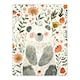 image 3 of Happy Baby Bear with Flowers Watercolour Kids Black Framed Wall Art Print A4