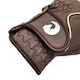 image 5 of Coco Equestrian Brown (M) Ladies Breathable Synthetic Leather Horse Riding Gloves Brown