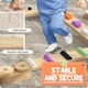 image 5 of AIYAPLAY Wooden Balance Beam for Kids 3-8 Years, Indoor Outdoor Use
