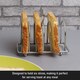 image 3 of Buckingham 6 Slice Toast Rack 14.5 cm - Chrome