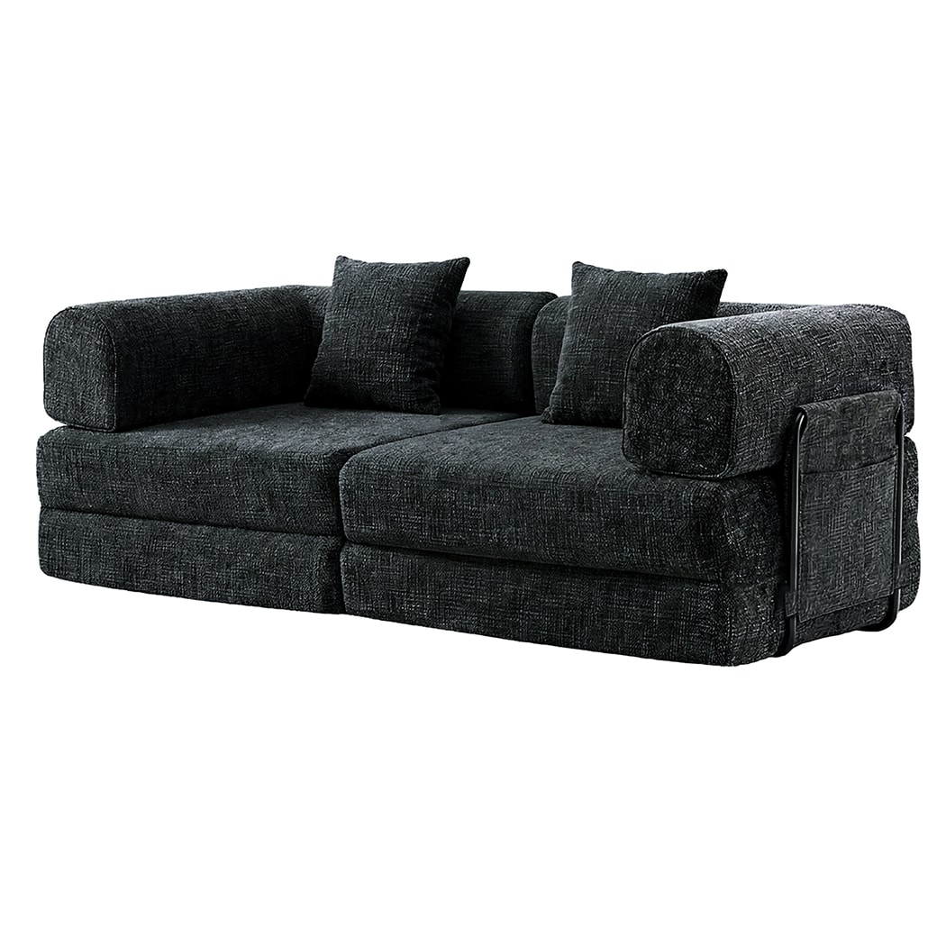 Levede Modular Sofa Bed 3 Seater Convertible Couch Oversize Folding Floor Bed