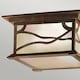 image 3 of Kichler Morris Outdoor 2 Light Flush Mount Copper IP44