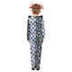 image 3 of Bristol Novelty Childrens/Kids Sinister Clown Monochrome Costume - Black/White/Red - 5-6 Years 5