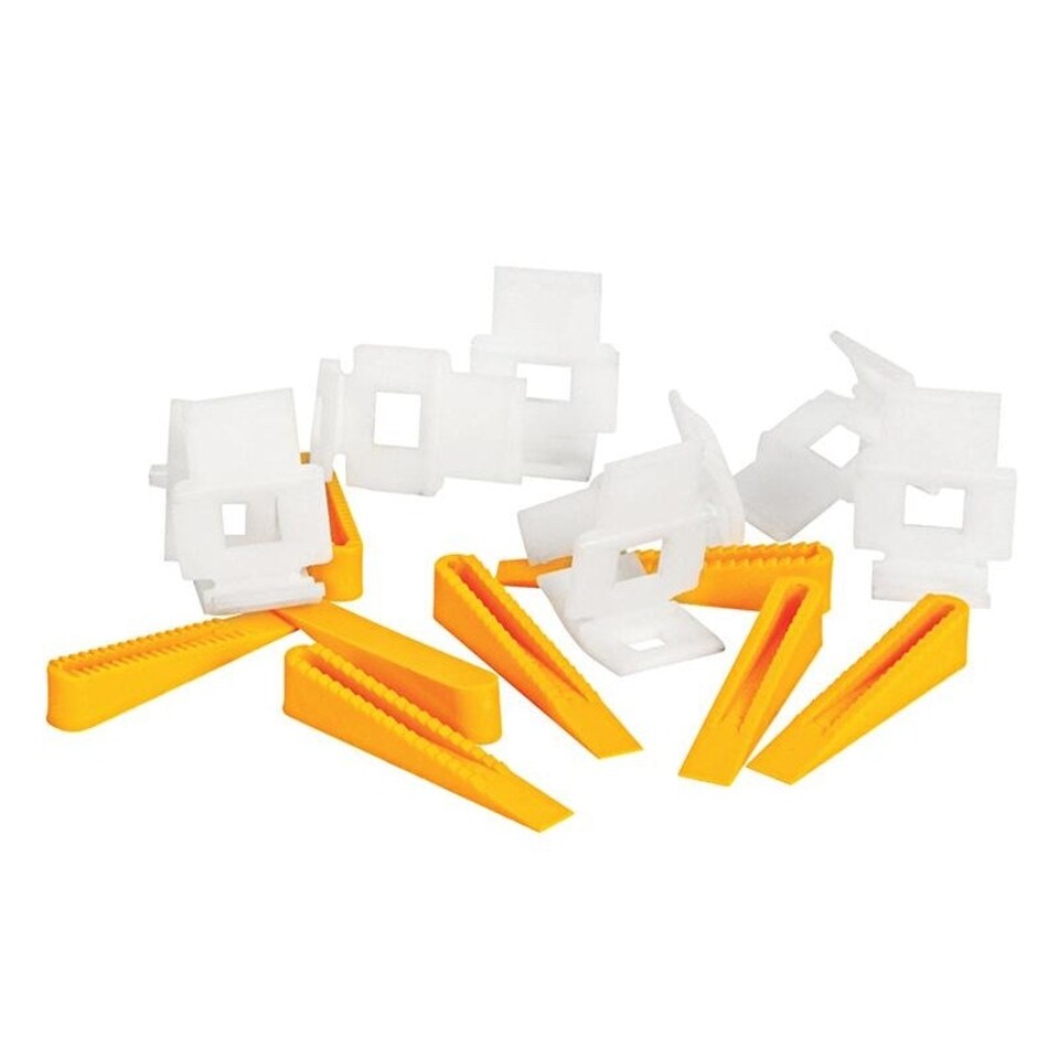 Vitrex Lash Clips & Wedges - Multi Colour - Pack of 30