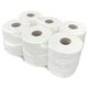 image 3 of 12 x White Embossed Centrefeed Rolls Multipurpose Kitchen Restaurants Paper Towels