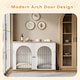 image 4 of PawHut Dog Crate Furniture, Indoor Dog Cage End Side Table, White