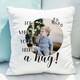 image 2 of Personalised Need A Hug Photo Upload Cushion