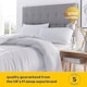 image 7 of Silentnight Cooler Summer Duvet - 4.5 Tog | White | SuperKing
