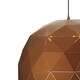 image 4 of Interiors by Premier Large Coffee Dome Pendant Light