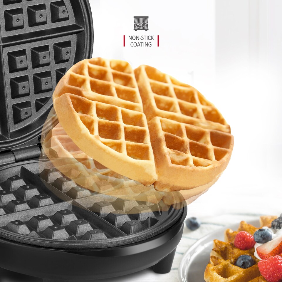 image 1 of NETTA 700W Non-Stick Waffle Maker