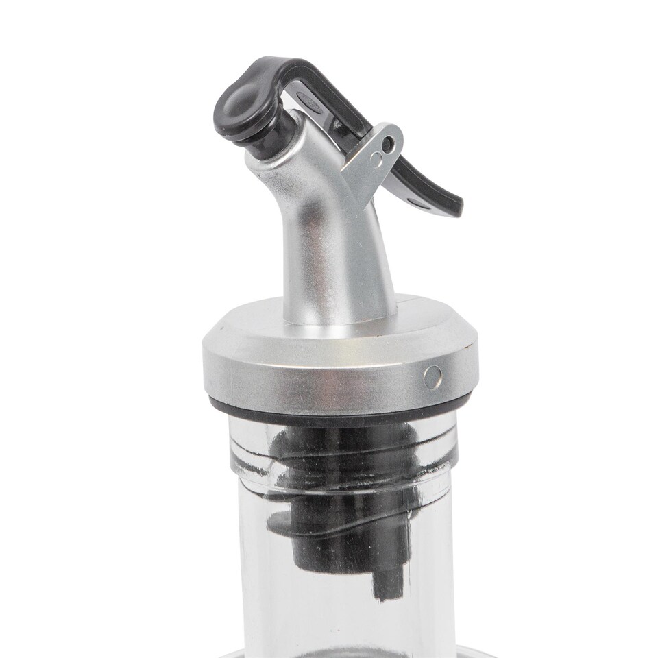 image 1 of Ashley Stainless Steel Olive Oil Bottle - 300ml - Silver