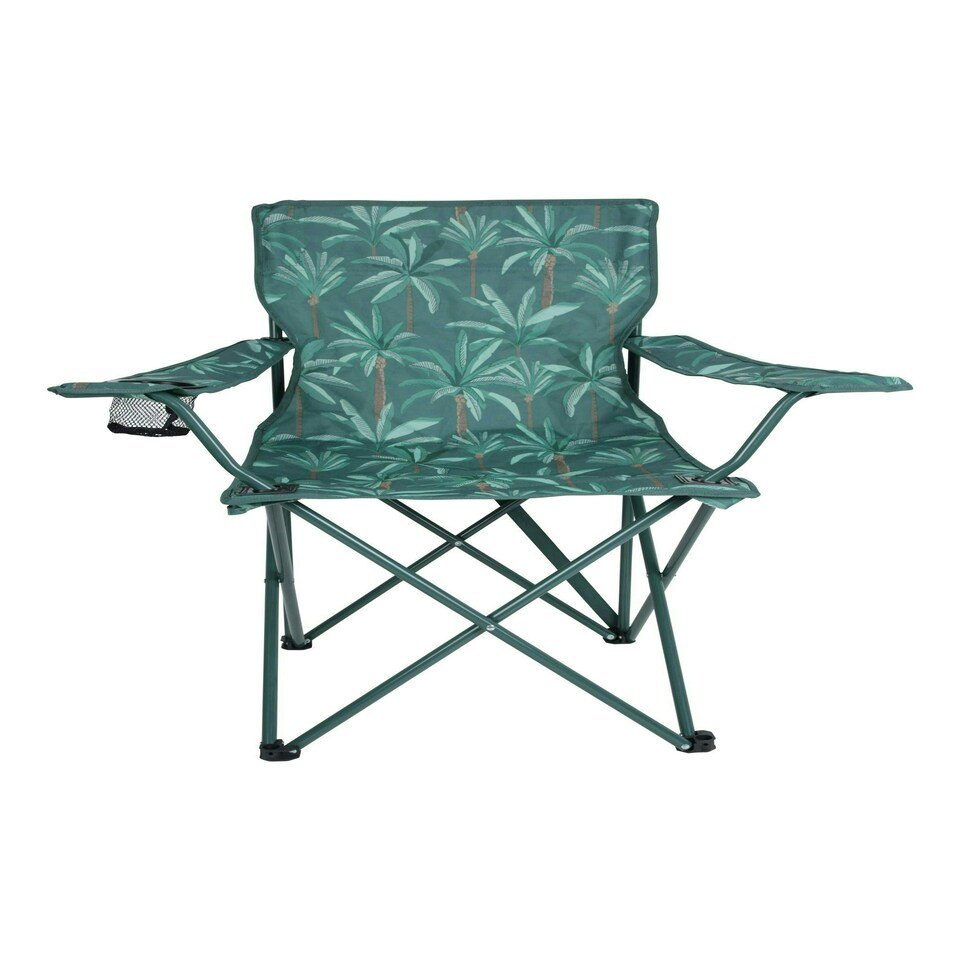 image 1 of Mountain Warehouse Folding Chair Patterned Handy Lightweight Outdoor Camping Green | Khaki