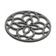 image 1 of Zeal Mini Silicone Heritage Circular Trivet, 13cm, Black