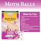 image 8 of Zero In Fabric Protection Balls for Wardrobe Drawer Storage Freshness Odor Control Long Lasting Cloth Freshener Pack of 2