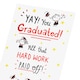 image 3 of Graduation/Congratulations Card for Him/Her/Friend | Yay! Design