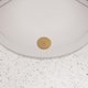 image 2 of Balterley Resin Shower Tray Mega Flow Waste with Trap & Domed Cap, Fast Flow Design | Copper | Brushed Brass | 1