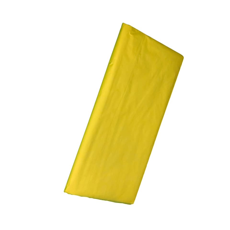 image 1 of Pack of 10 Yellow 50x75cm Acid Free Tissue Paper