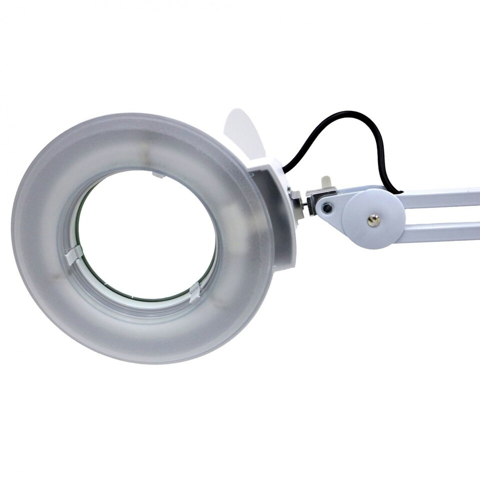 image 1 of Oypla Floor Standing Magnifier Lamp with 5x Magnification