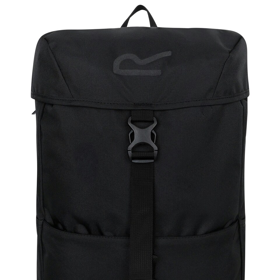 image 1 of Shilton 25L Padded Water-Repellent Rucksack Black