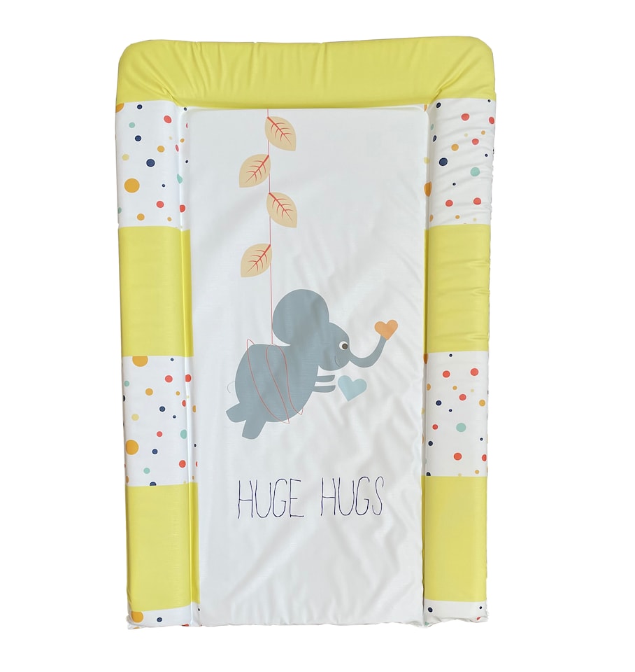image 1 of Babybase Padded Changing Mat 74 x 46cm Huge Hugs