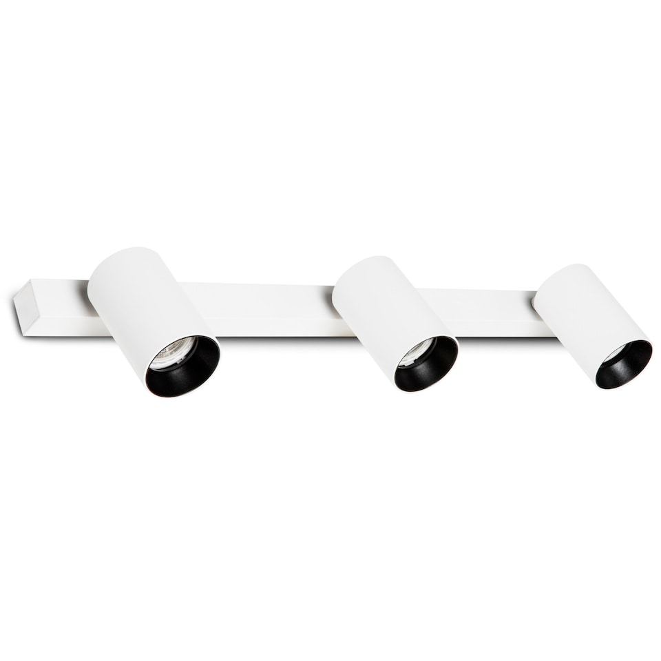 image 1 of Stan Wall Ceiling Lamp White 3x GU10