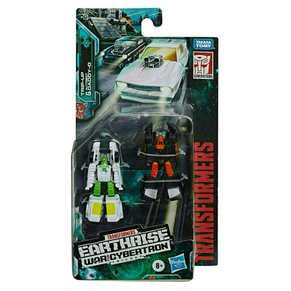 image 1 of Transformers War for Cybertron: Earthrise Micromaster Hot Rod Patrol Action Figure 2-Pack