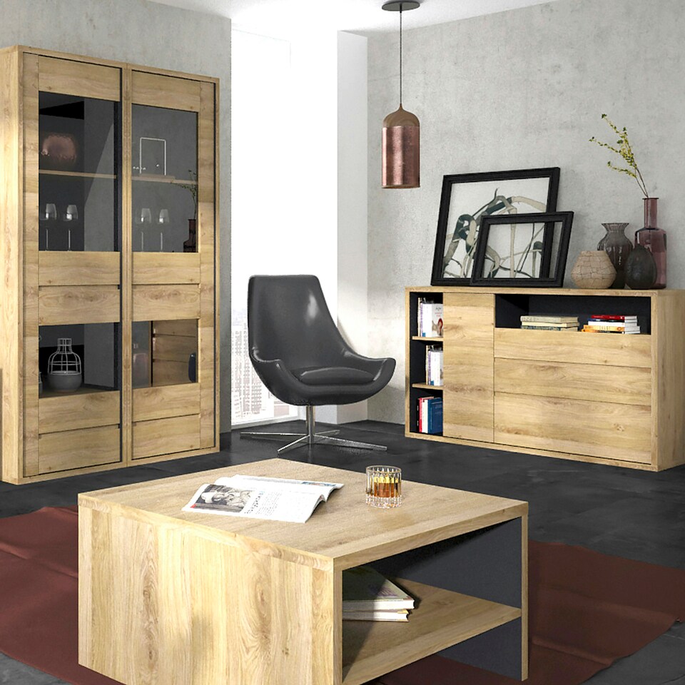 image 1 of Shetland Coffee Table with Shelf