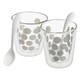 image 2 of Zak Double Wall Espresso Cup Set with Spoon - 200ml