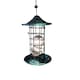image 1 of Tom Chambers Oriental Stylish Garden Wild Bird Hanging Green Metal Fat Ball Feeder