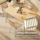 image 4 of VonHaus Richmond Rattan Set of 2 Dining Chairs