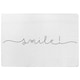 image 1 of Text Smile (Rug) White | M