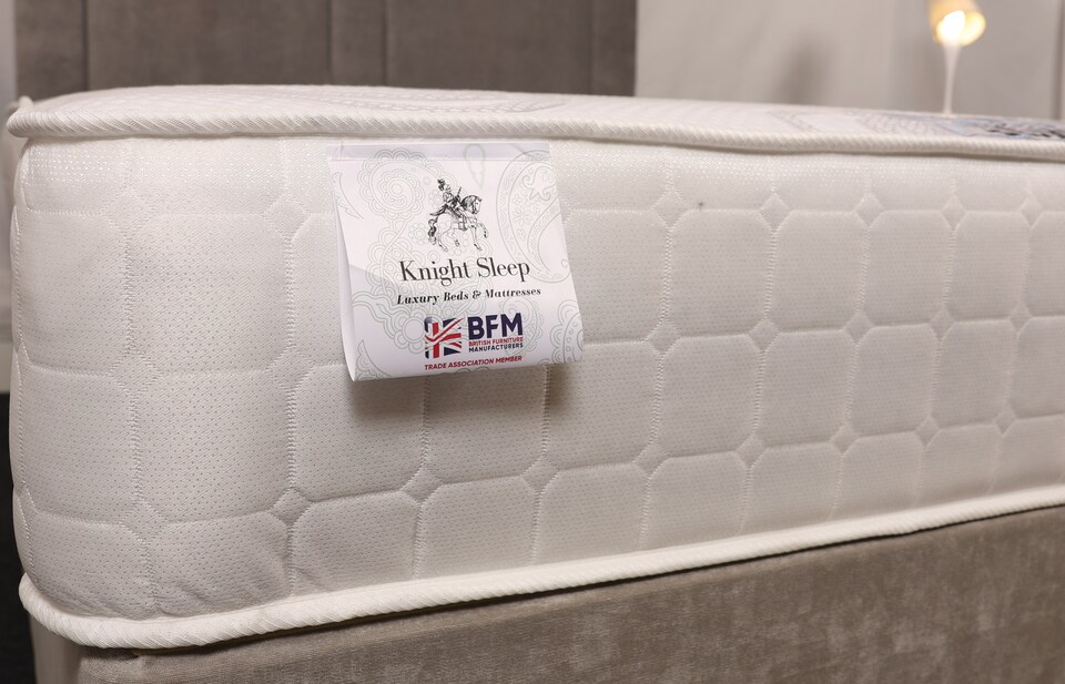 image 1 of Hybrid Memory Foam Coil Spring Mattress Designed For The Ultimate Sleep, Breathable With Back Support