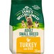 image 1 of James Wellbeloved Adult Dog Food Small Breed Turkey and Rice Kibble 7.5kg
