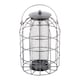 image 1 of Redwood Squirrel-Proof Metal Nut Bird Feeder - Grey