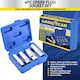 image 1 of Goodyear 4pc Spark Plug Socket Set With Rubber Plug Retention External Hex