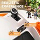 image 4 of AIYAPLAY 360° Rotation 12V Kids Bumper Car w/ Remote Control, Orange