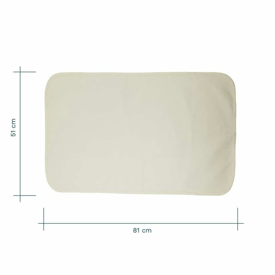 image 1 of Tutti Bambini Bedside Crib Waterproof Cotton Mattress Protector