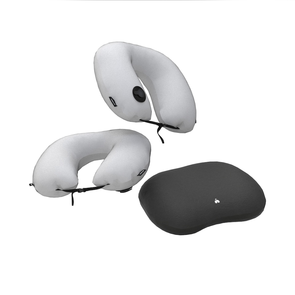 image 1 of Decathlon 2-in-1 travel pillow, Travel 500 - Comfort