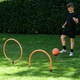 image 4 of Football Flick Urban Tekkers Pack 4-in-1 training equipment and game - Football Tic-Tac-Toe - Mini Football Goal- two passing hoops