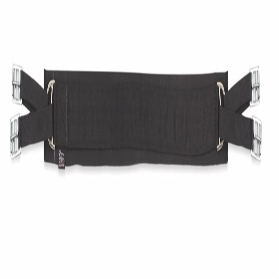 image 1 of Shires Humane Cushion Web Girth Brown | Size: 54 Inch
Colour: Brown