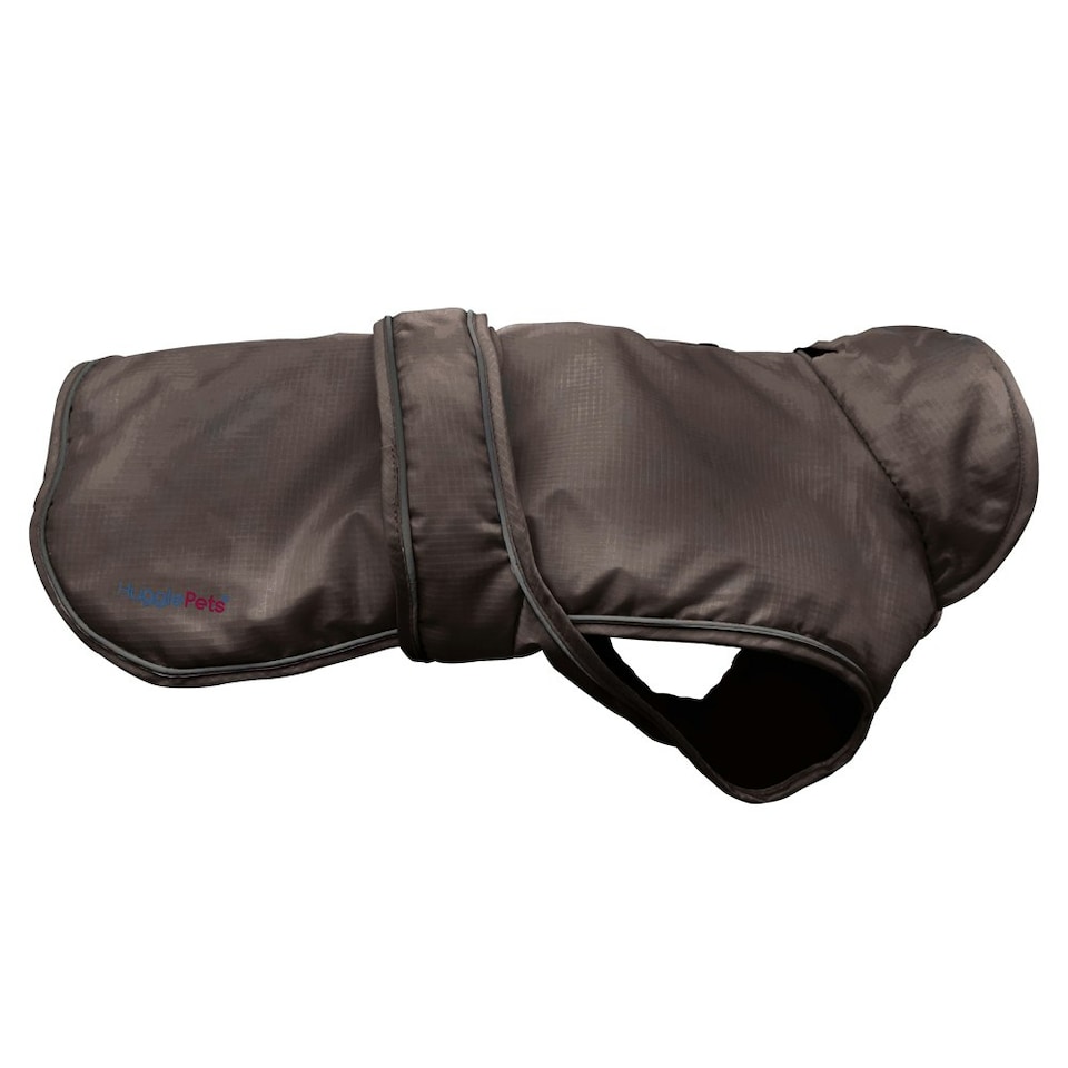 image 1 of HugglePets Arctic Armour Dog Coat Brown | S