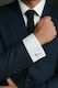 image 2 of Tennis Rackets Cufflinks - Onyx Art CK191 Tennis Player Cuffs