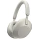 image 1 of Sony WH-1000XM5 Wireless Noise Cancelling Headphones Silver Hard Case