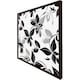 image 1 of Black & white floral (Picture Frame) Brown | XL