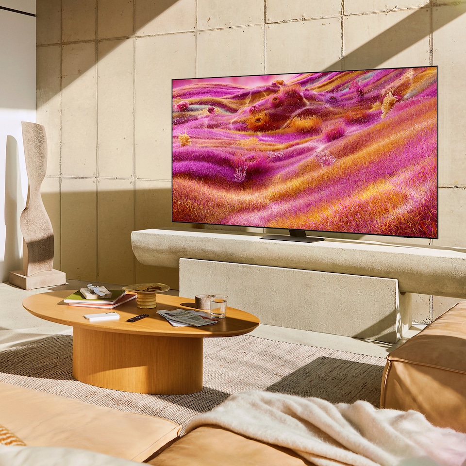 image 1 of Samsung 2025 QN90F 55" Neo QLED 4K HDR Smart TV 139.7 cm (55") 4K Ultra HD Wi-Fi Black