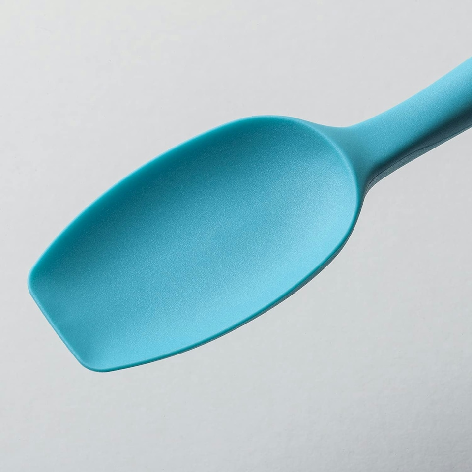 image 1 of Zeal Silicone Spatula Spoon, 20cm, Aqua