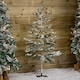 image 5 of 4ft (1.2m) Light up Pine Needle Christmas Tree with 150 Warm White LEDs
